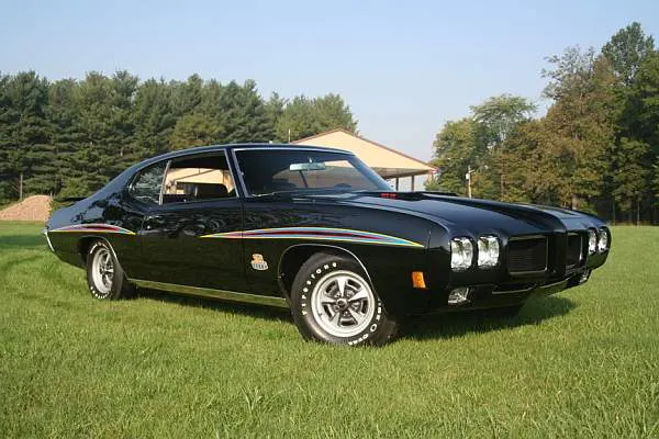 1970 GTO Judge photographed by Simon Davison; used as representative exterior stance context.