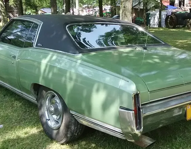 Local crop showing 1970 Monte Carlo rear trim and tail-panel context.