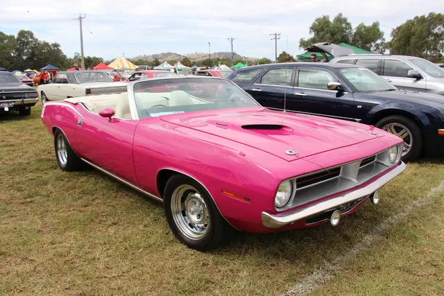 1970 Cuda 340 Convertible; representative convertible body-style context only, not Hemi drivetrain proof.