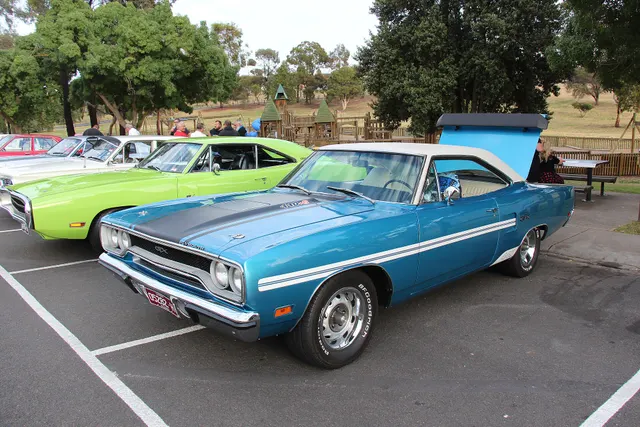 1970 Plymouth GTX 440 exterior context; visual reference only.
