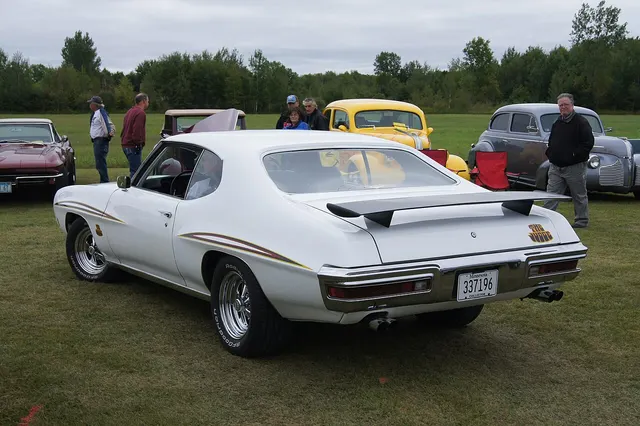 1970 Pontiac GTO The Judge photographed by Greg Gjerdingen; used for Judge decal and quarter-panel context.
