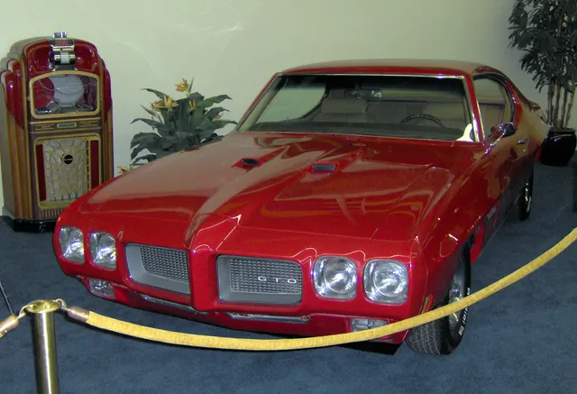 1970 Pontiac GTO Sport Coupe photographed by Stephen Foskett; exact-year GTO body/context image.