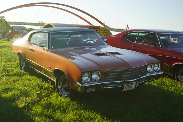 1971 Buick GS rear quarter context.