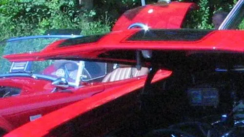 Local crop showing hood and cowl visual context from an approved 1971 Chevelle SS Commons photo.
