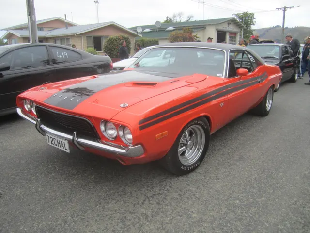 Restored 1972 Rallye exterior with a nonfactory big-block claim and later wheels disclosed