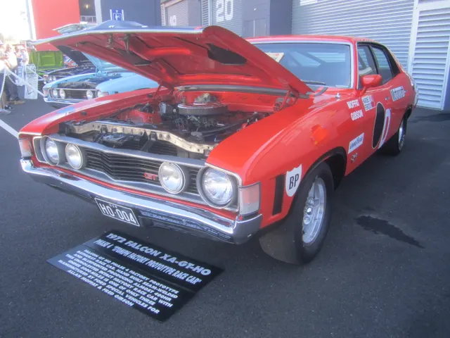 Restored Phase IV prototype engine bay and competition body preparation
