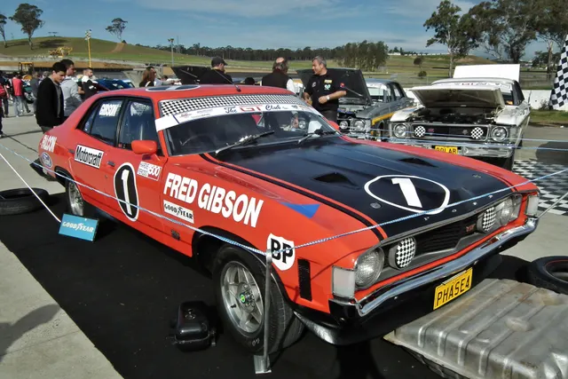 Phase IV race prototype rear body and competition cabin view