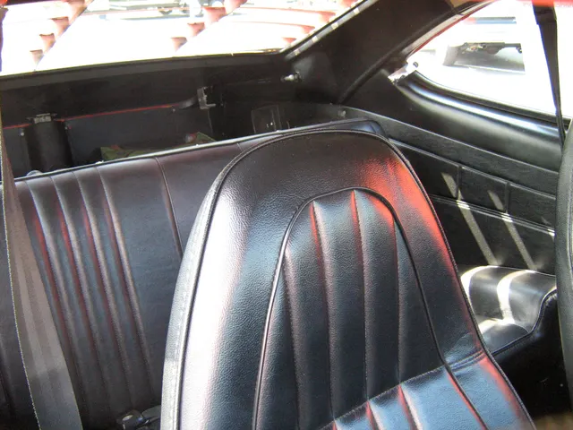 Bucket seat, folding rear seat, and hatchback cargo-area context