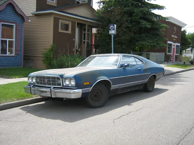 Unrestored 1973 Gran Torino SportsRoof body context