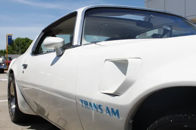 1973 Pontiac Firebird Trans Am side/exterior context from a public show.