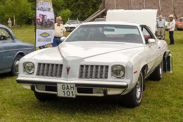Exact-year view retained for body, trim, glass, lamps, bumpers, and wheel context; condition and restoration details remain specific to the photographed car.