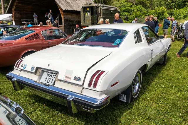 Exact-year view retained for body, trim, glass, lamps, bumpers, and wheel context; condition and restoration details remain specific to the photographed car.