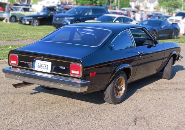 1975 Cosworth Vega, rear three-quarter view