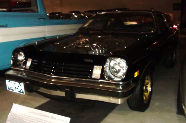 Cosworth Vega preserved at the GM Heritage Center, retained as an exact-model front exterior reference