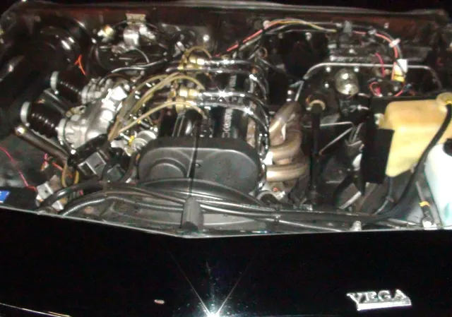 Cosworth Twin Cam engine and Bendix EFI