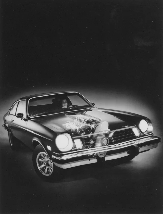 Chevrolet Cosworth Vega period press photograph