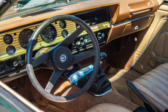 1976 Cosworth Vega five-speed cabin