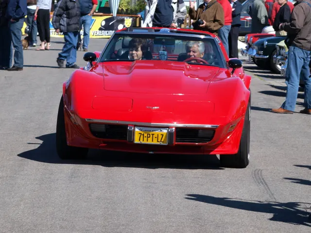 Exact-year Corvette retained for the front fascia, hood, fender profile, windshield opening, and body proportions; mirrors, wheels, condition, and other subject-specific changes are not presented as factory equipment.