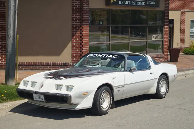 Exact-year LU8 Turbo Trans Am retained for the offset Turbo 4.9 hood, hood bird, hatch roof, aero treatment, graphics, and turbo-cast wheel context; windshield lettering and condition remain subject-specific.