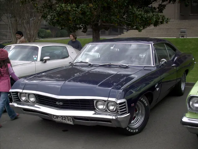 Licensed 1967 Impala SS coupe context for body and roofline; not individual SS427 proof.