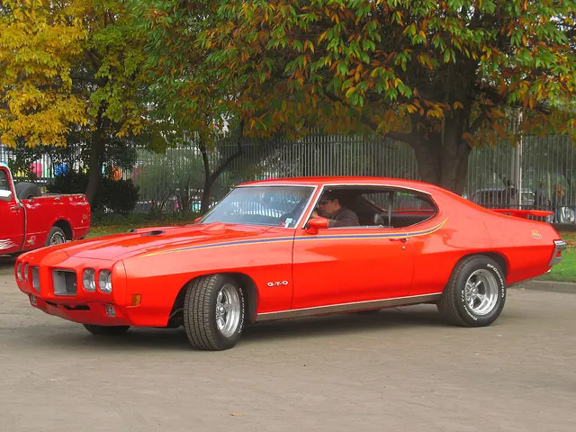 Pontiac GTO The Judge 1970 photographed by order_242; used as public-display and package-recognition context.