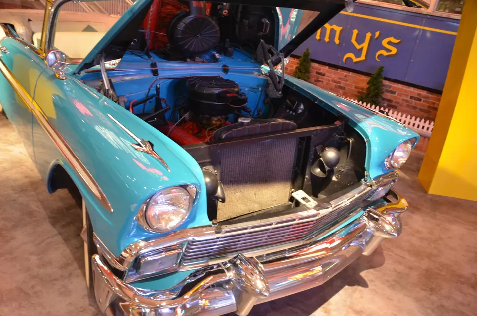1956 Chevrolet passenger-car Turbo-Fire 265 V8 profile photo