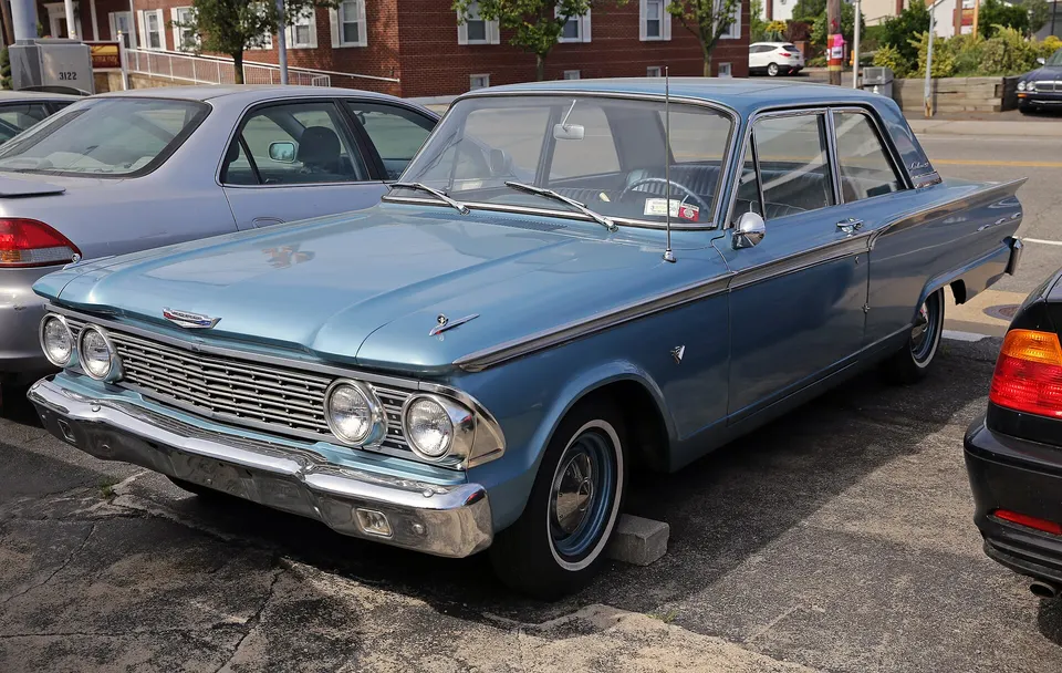 1962 grille, lamps, bumpers, roof, glass, and tail treatment profile photo