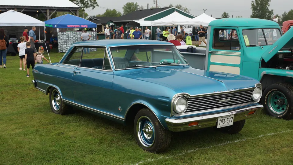 1965 grille, lamps, bumpers, roof, glass, and tail treatment profile photo