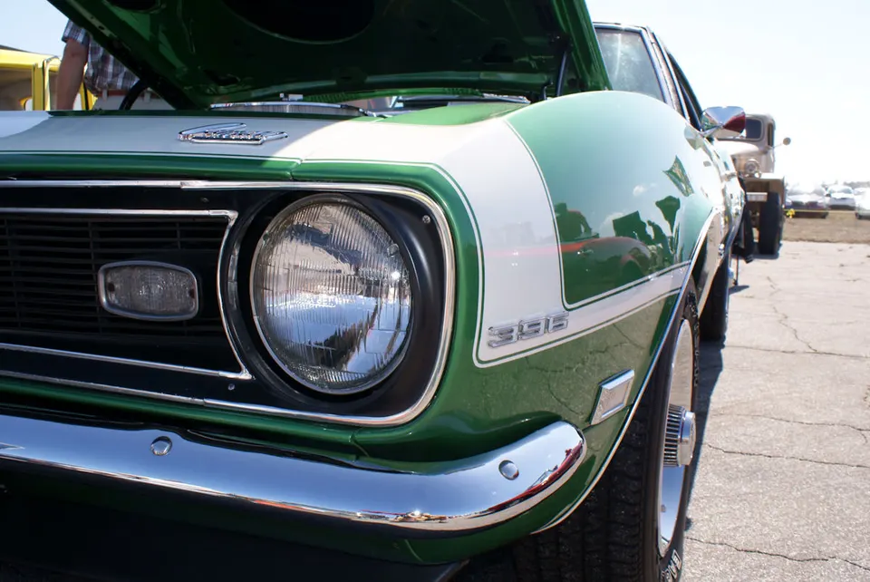 Super Sport hood with raised simulated air intakes profile photo