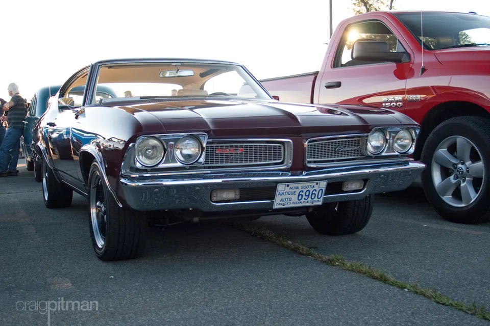 1969 SD body stripe with SD 396 identification above the stripe profile photo