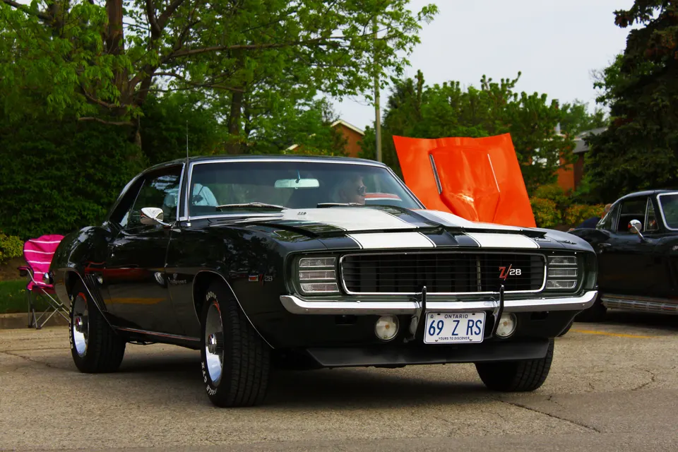 Rally stripes included in the Z/28 package description profile photo
