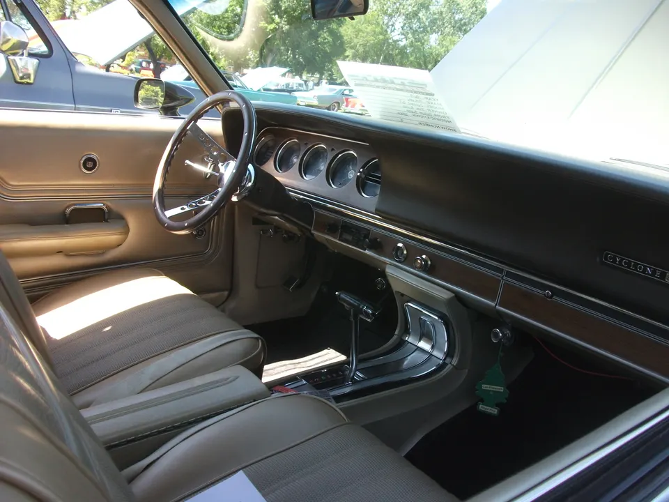 Paint, stripe and interior profile photo