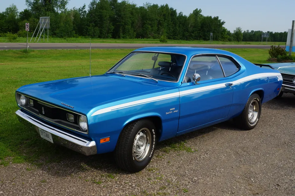 Duster 340 special instrument panel profile photo
