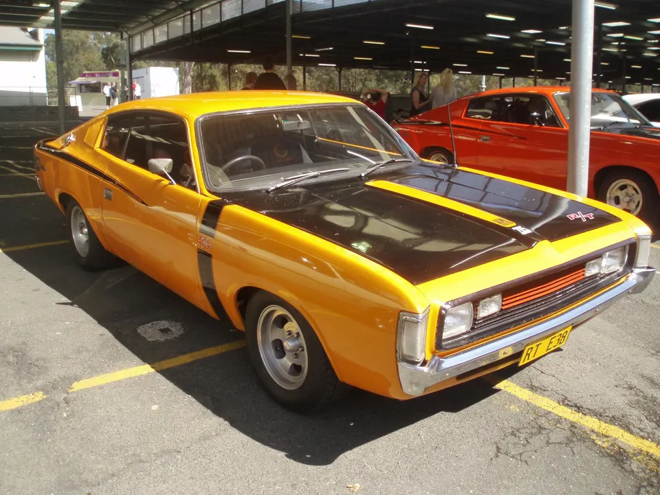 1971 Chrysler Valiant Charger engine profile photo
