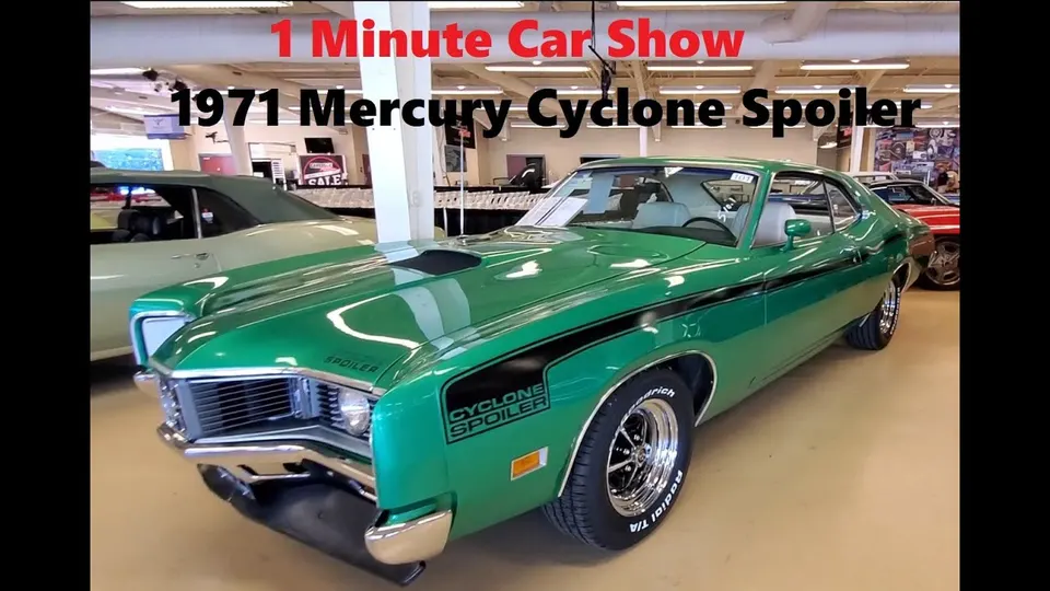 1971 Mercury Cyclone Spoiler video preview