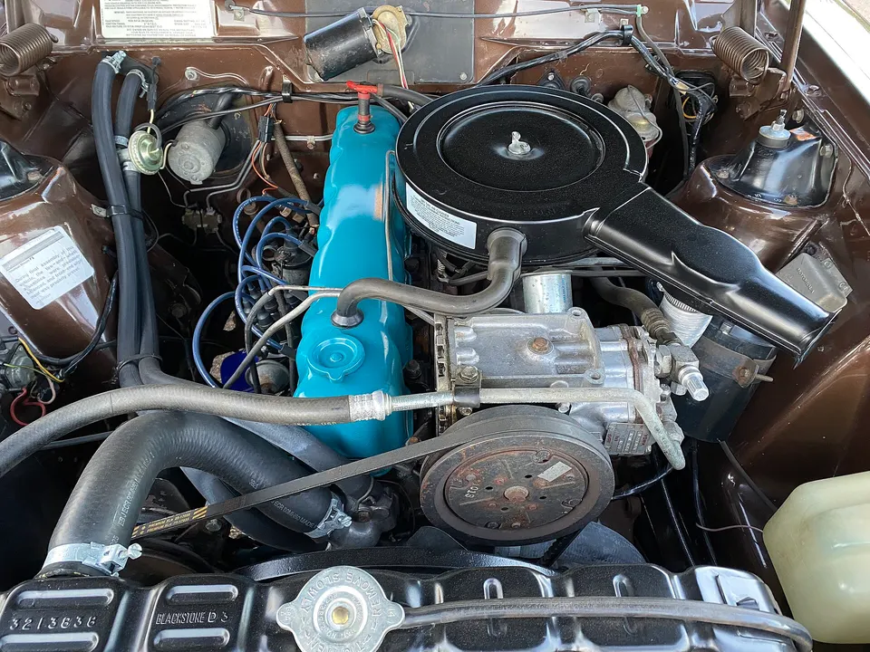 1973 AMC Gremlin engine profile photo