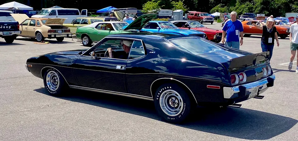 AMX rear deck spoiler profile photo
