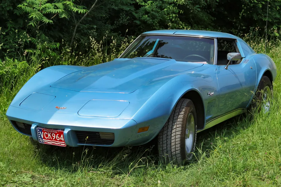 Coupe-only body with removable roof panels, fixed rear glass, and deleted rear-deck ventilation openings profile photo