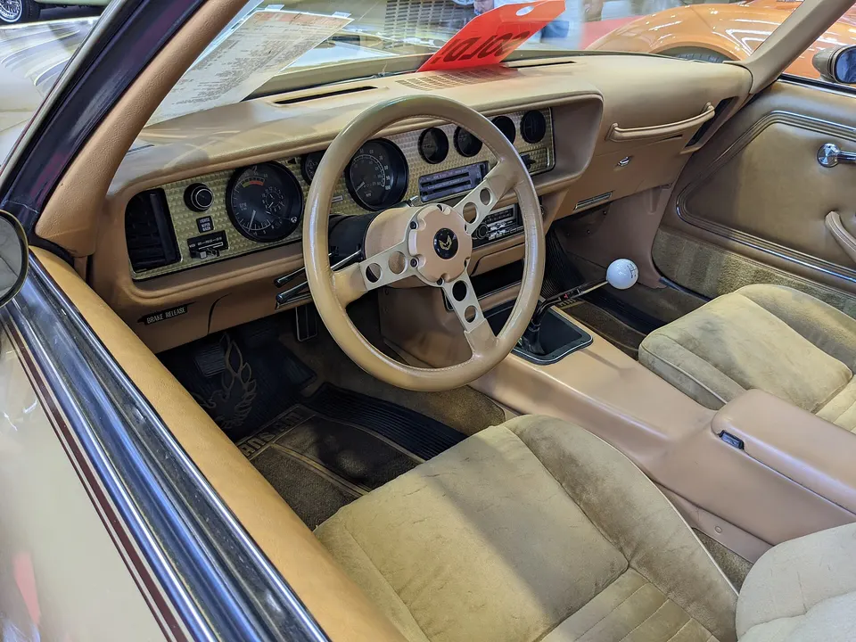 Full center console with automatic or four-speed floor controls by engine path profile photo
