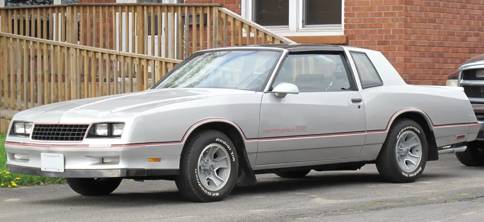 1986 Chevrolet Monte Carlo SS profile photo